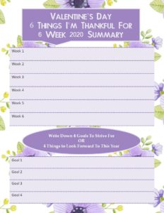 10 Things Freebie Printable