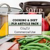 More Than 250 Cooking and Diet PLR Articles Collection - Image 2