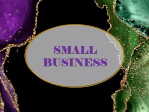 SMALL BUSINESS USE