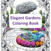 Elegant Gardens Coloring Book Sketches