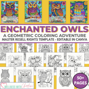 Enchamted Owls Coloring Book MRR