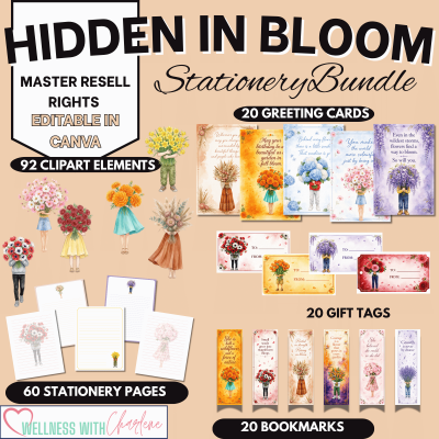 Hidden in Bloom Stationery Bundle MRR