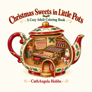 Christmas Sweets Tiny Worlds Coloring Book
