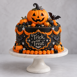 Cake designs with AI prompts, commercial use.